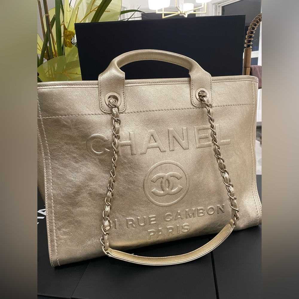 Chanel Large Shopping Tote
